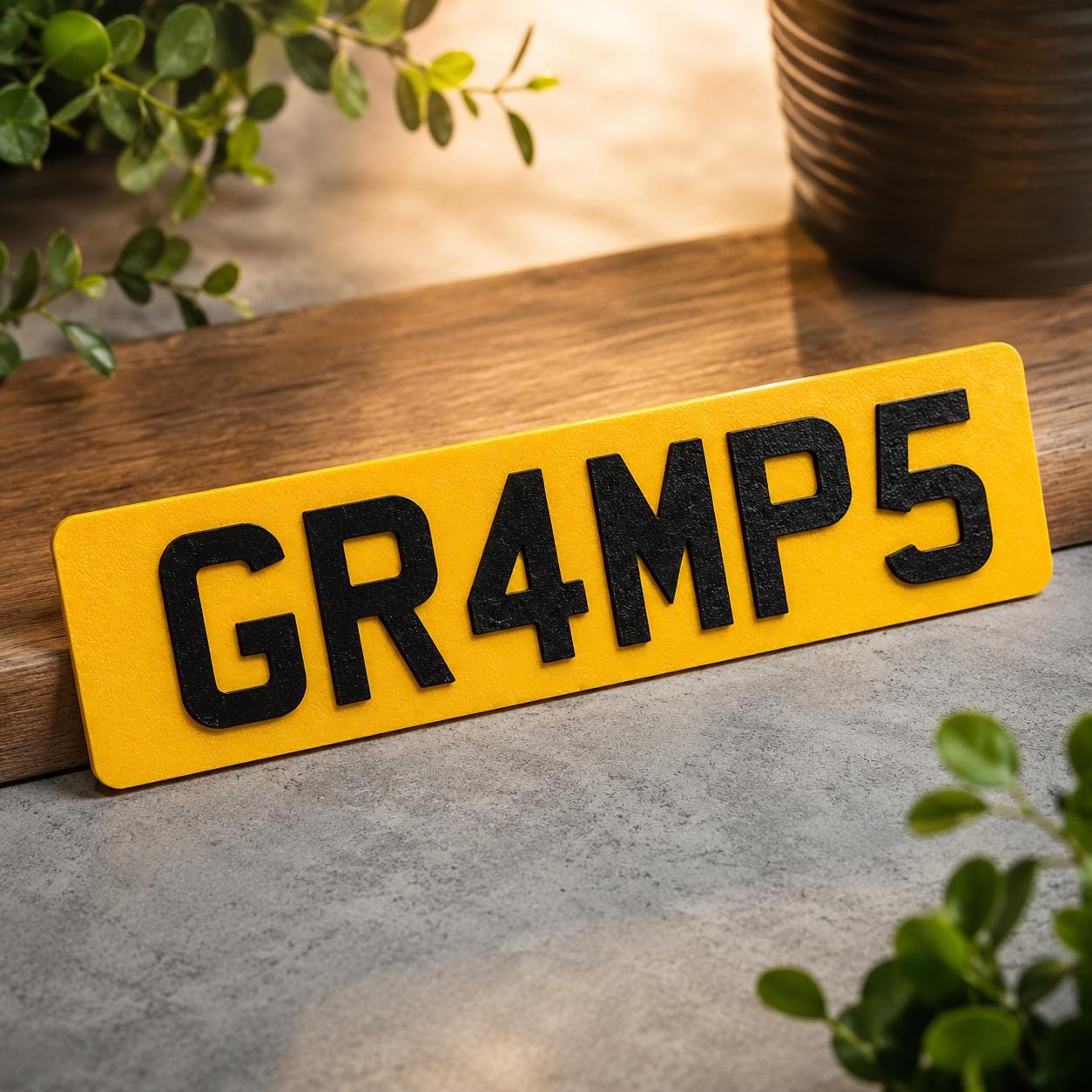 Personalised Mobility Scooter Number Plate | Custom Novelty Registration (4 Sizes) - Image 8