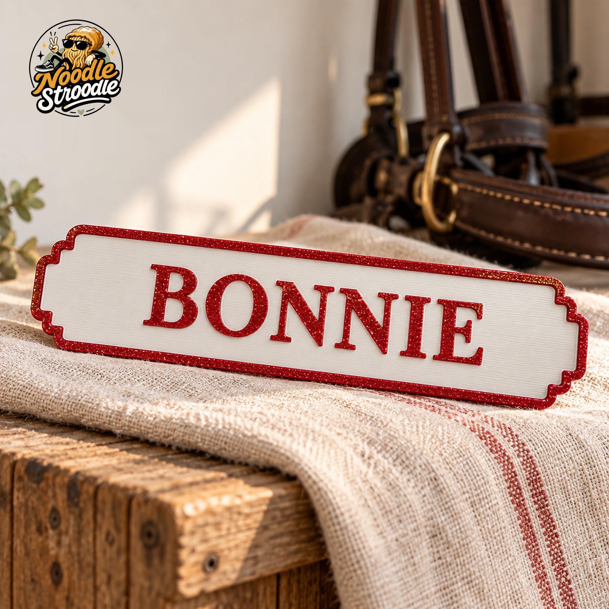 Personalised Horse Stable Name Plaque, Custom 3D Printed Stall Door Sign with Raised Text - Image 10
