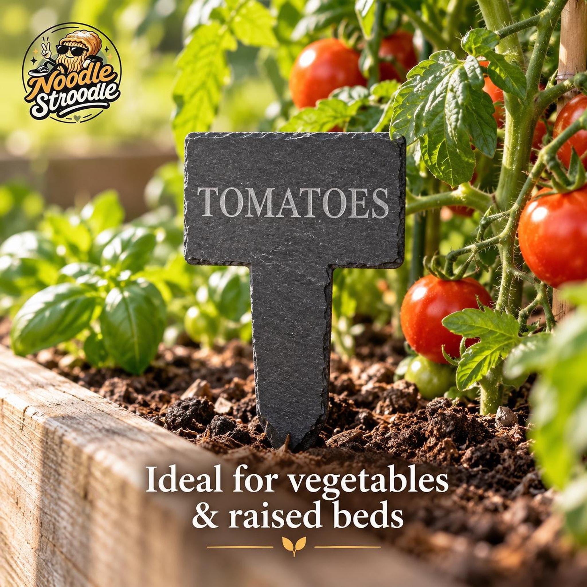 Personalised Slate Plant Markers, Custom Garden Labels, Engraved Herb Vegetable Allotment Stakes, Any Text - Image 7